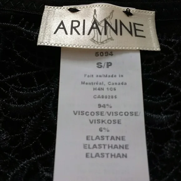 Arianne Black Lace Camisole - Picture 8 of 10